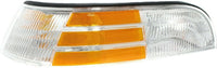 Set Of 2 Front Corner Light Lens And Housing Right Passenger & Left Driver Side Direct Replacement Compatible With 1992-1997 Ford Crown Victoria FO2521124 FO2520124 F2AZ13200B