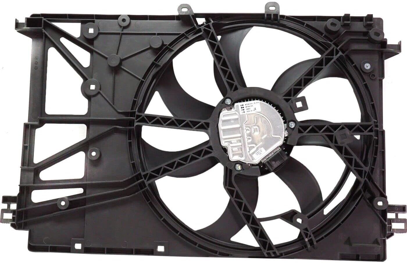 Front Radiator Cooling Fan Assembly Plastic Direct Replacement Compatible with 2018-2024 Camry Avalon / 2019-2024 Toyota RAV4 TO3115204 163600P170
