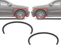 Set Of 2 Front Fender Flare Textured Left Driver & Right Passenger Side Direct Replacement Compatible With 2011-2022 Dodge Durango CH1291112 CH1290112 57010621AE 57010621AD