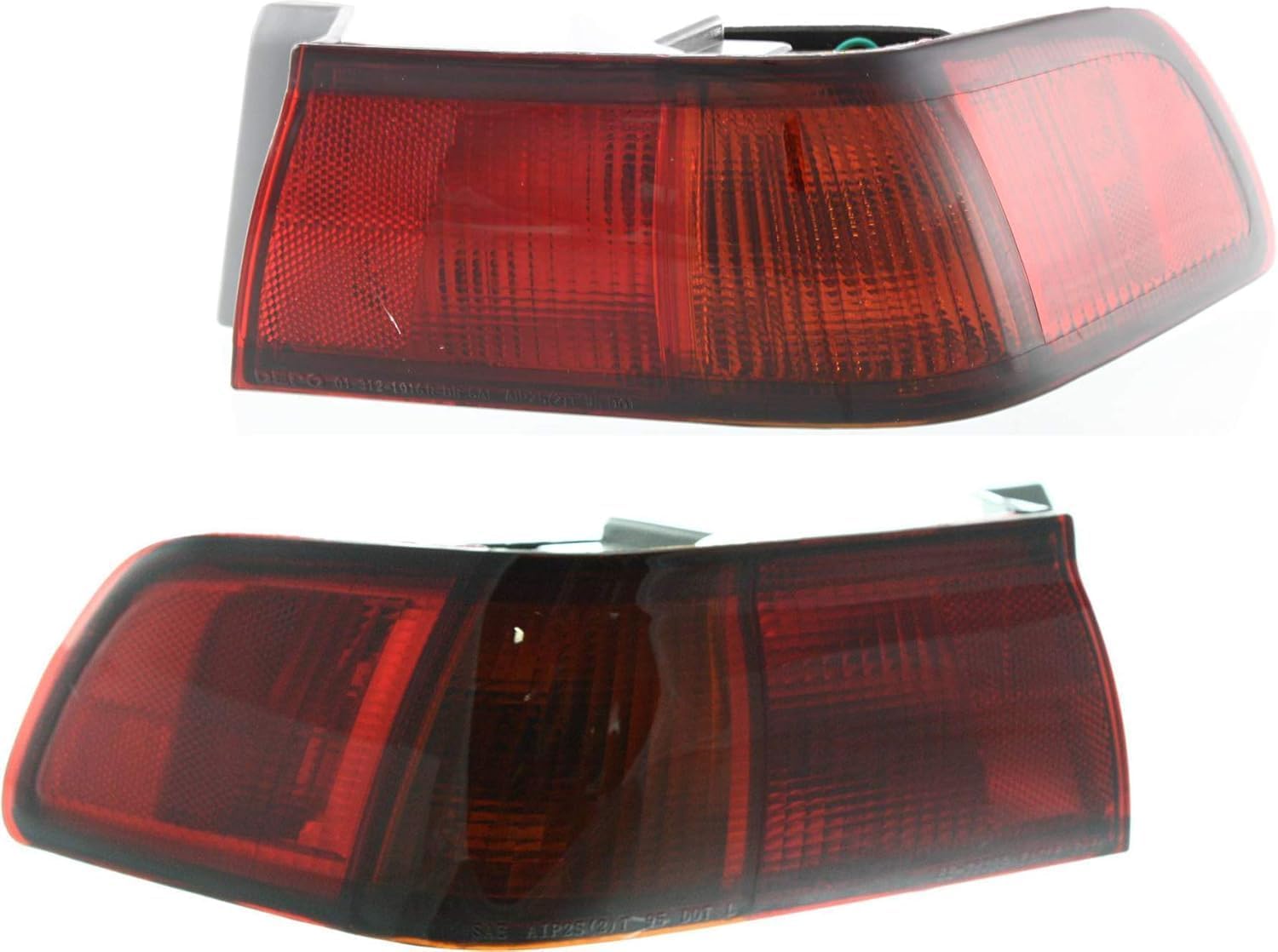 Set Of 2 Tail Light Mounted On Body Assembly Right Passenger & Left Driver Side Direct Replacement Compatible With 1997-1999 Toyota Camry TO2801124 TO2800124 81551AA010 81561AA010