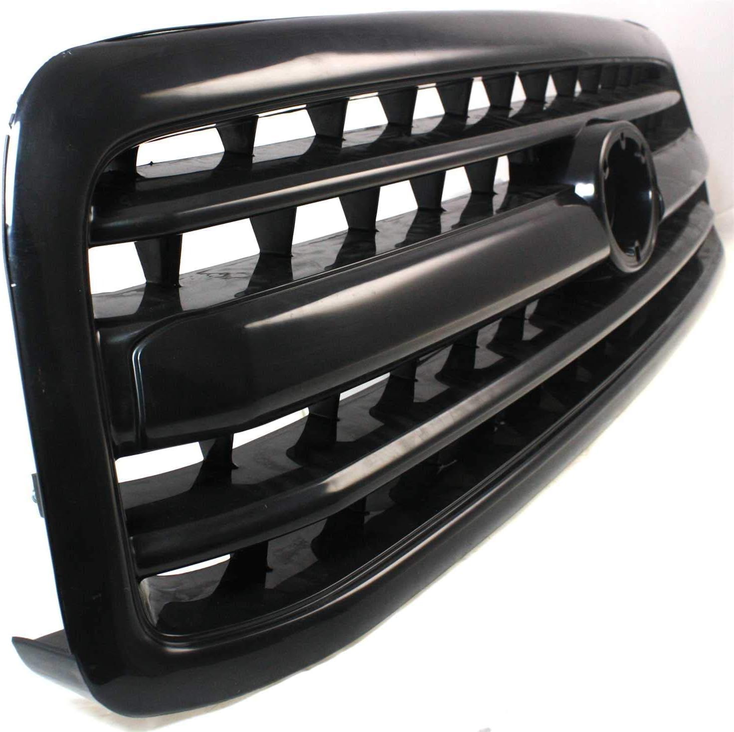 Front Grille Assembly Primed Shell And Insert Plastic Direct Replacement Compatible With 2000-2002 Toyota Tundra TO1200224 531000C010