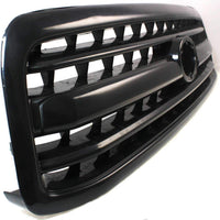 Front Grille Assembly Primed Shell And Insert Plastic Direct Replacement Compatible With 2000-2002 Toyota Tundra TO1200224 531000C010
