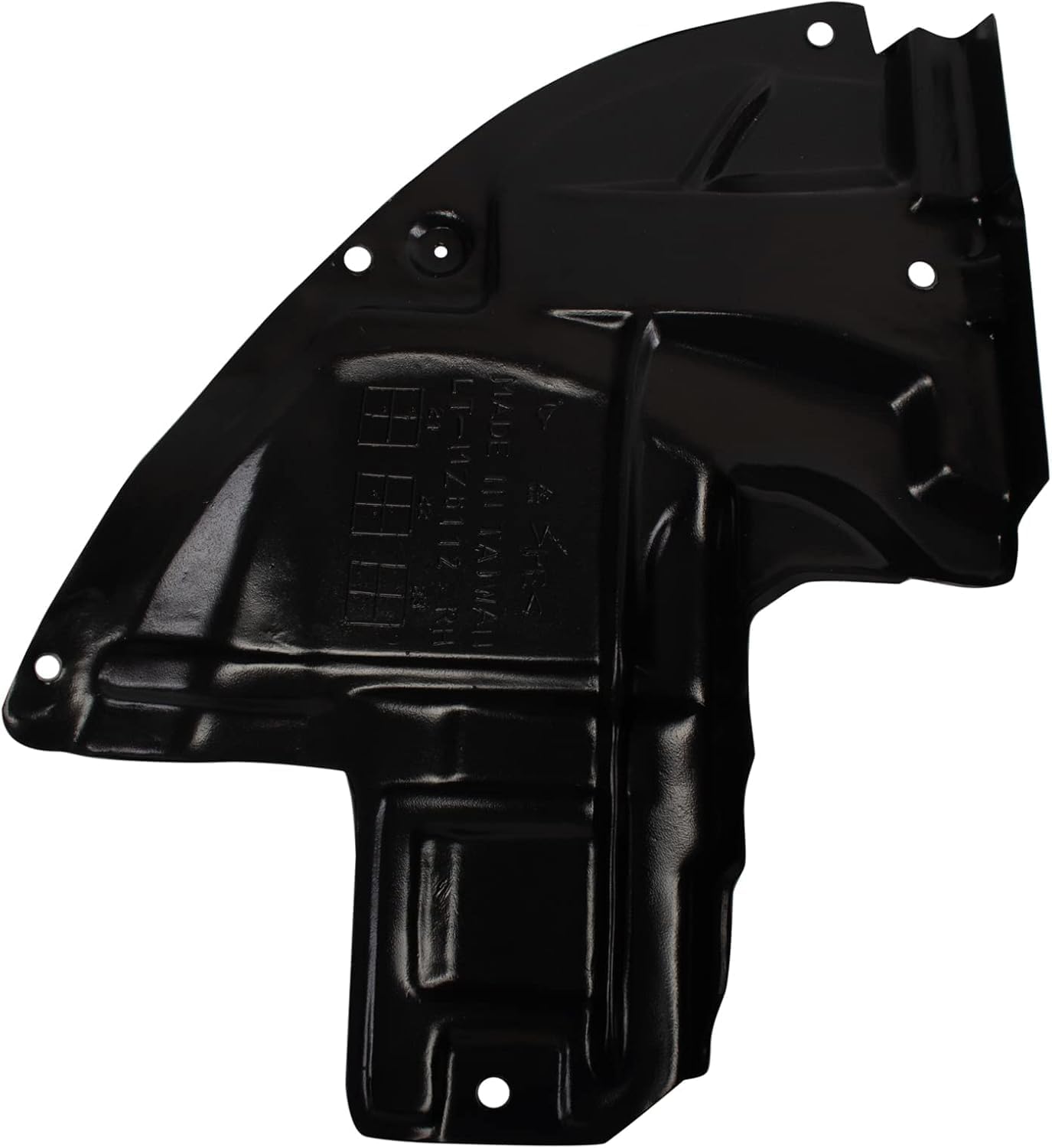 Front Fender Liner Right Passenger Side Direct Replacement Compatible with 2010-2015 Mazda CX-9 MA1251114 TE7356132A