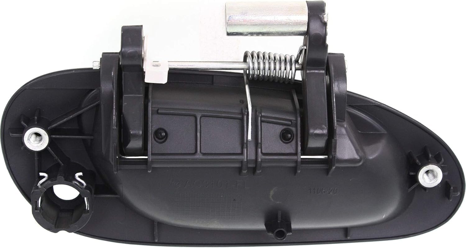 Set of 2 Front Exterior Door Handle Primed with Keyhole Plastic Left Driver Side Direct Replacement Compatible with 1999-2003 Acura TL / 2002-2006 RSX AC1310100 72180S6M003ZB