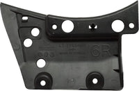 Front Section Fender Liner Right Passenger Side Direct Replacement Compatible With 2015-2021 Lexus NX200t / NX300 / NX300h LX1251118 5389578011