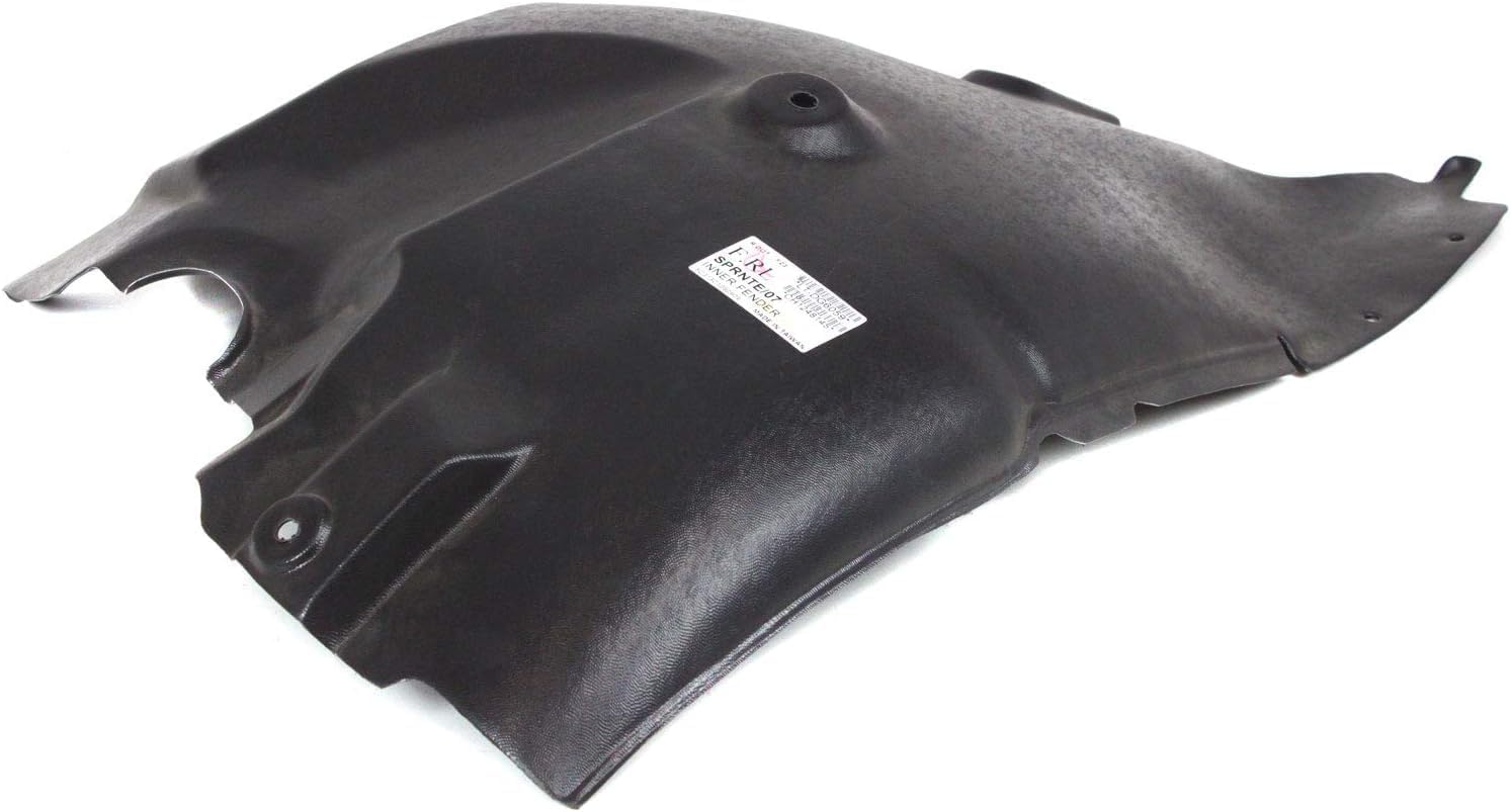Front Fender Liner Rear Section Left Driver Side Direct Replacement Compatible With 2007-2009 Dodge Sprinter CH1248145 68014741AA