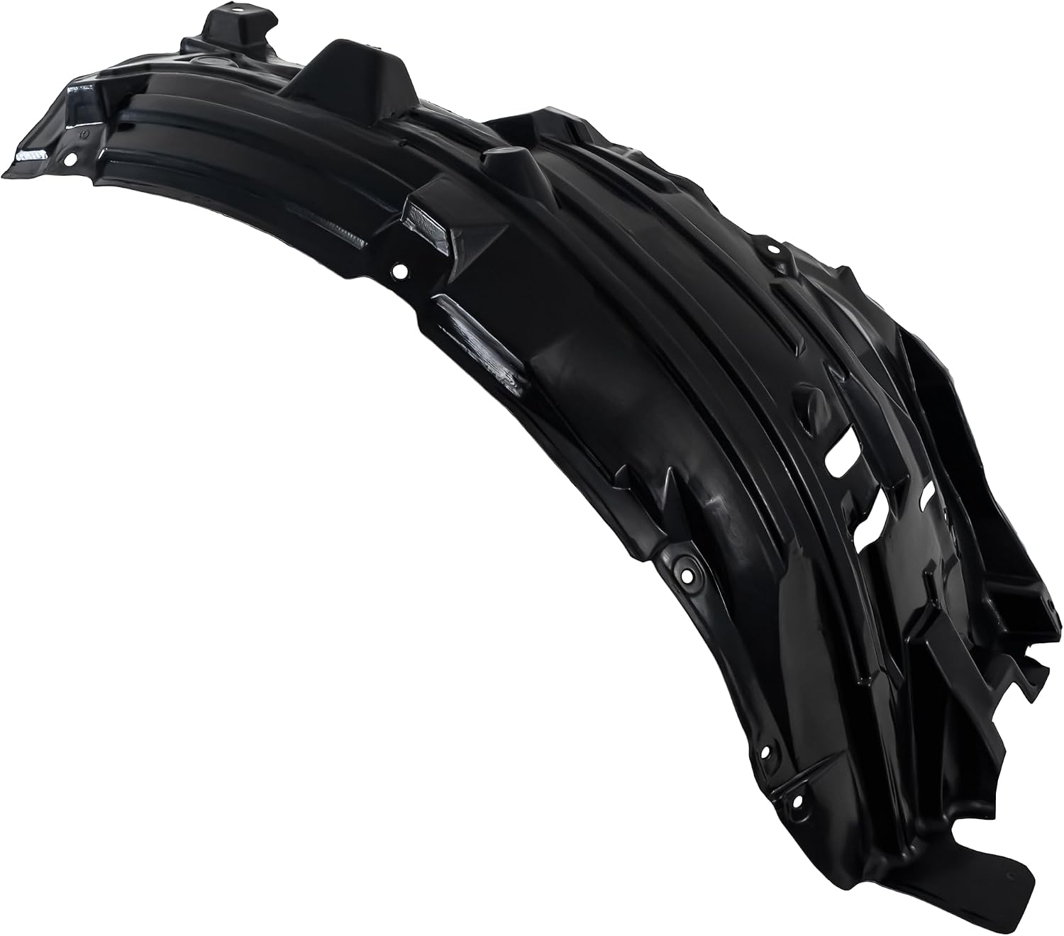Front Fender Liner Rear Section Left Driver Side Direct Replacement Compatible With 2003-2007 Infiniti G35 IN1250105 63843AM800