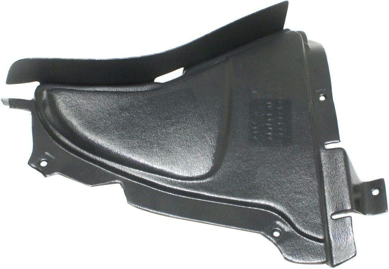 Front Lower Section Fender Liner Plastic Left Driver Side Direct Replacement Compatible With 2010-2017 BMW 5-Series BM1250128 51757193493
