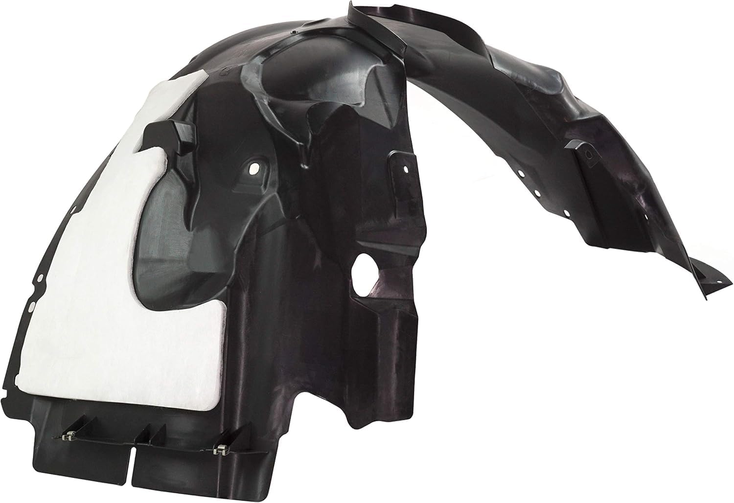 Front Fender Liner Right Passenger Side Direct Replacement Compatible with 2015-2018 Ford Edge FO1249192 FT4Z16102D