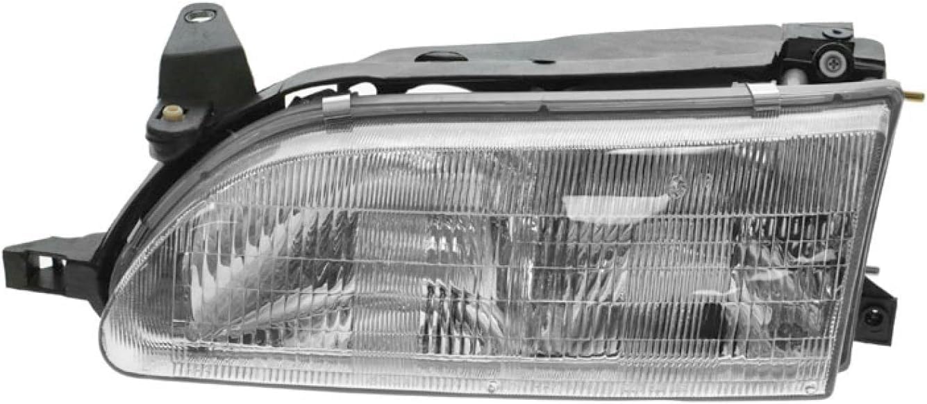 Set Of 2 Front Head Light Assembly Left Driver & Right Passenger Side Direct Replacement Compatible With 1993-1997 Toyota Corolla TO2503107 TO2502107 811101E221 811501A491