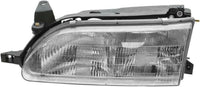 Set Of 2 Front Head Light Assembly Left Driver & Right Passenger Side Direct Replacement Compatible With 1993-1997 Toyota Corolla TO2503107 TO2502107 811101E221 811501A491