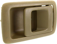 AUTOS PARTS PLUS Set of 2 Front & Rear Interior Door Handles Beige Left Driver & Right Passenger Side Direct Replacement Compatible with 1987-1991 Toyota Camry / 1996-2002 4Runner / 2001-2004 Tacoma