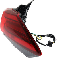 Outer Tail Light Assembly Right Passenger Side Direct Replacement Compatible With 2017-2018 Nissan Rogue NI2805110 265506FL0C 265506FL0A