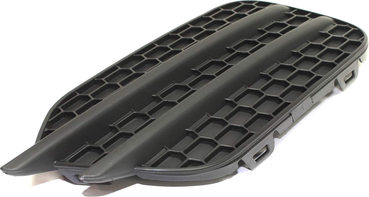 Front Fog Light Cover Textured Right passenger Side Direct Replacement Compatible With 2009-2017 Volkswagen Tiguan / 2017-2018 Limited VW1039124 5N0853666F9B9