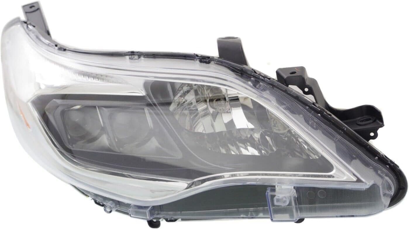 Front Head Light Assembly Plastic Right Passenger Side Direct Replacement Compatible With 2013-2015 Toyota Avalon TO2503215 8111007121