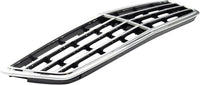 Front Grille Assembly Chrome Shell And Painted Black Insert Plastic Direct Replacement Compatible With 2001-2007 Mercedes Benz C-Class MB1200143 20388002239040