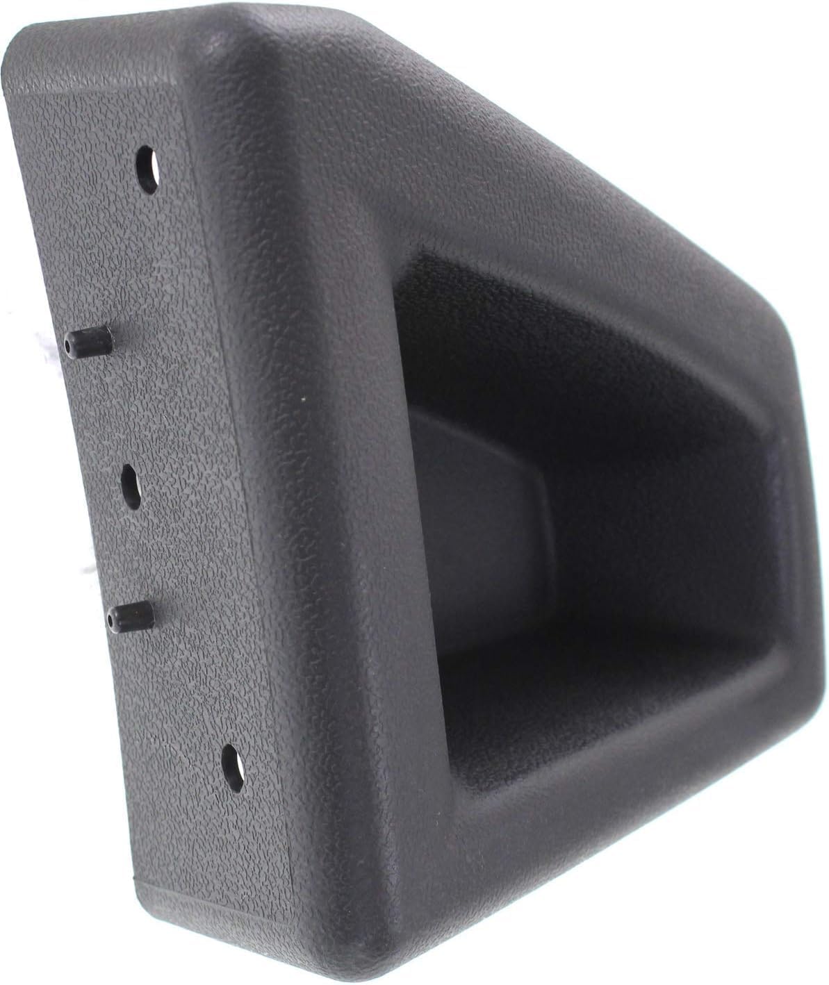 Front Bumper End Cap Textured Right Passenger Side Direct Replacement Compatible With 2003-2009 Hummer H2 HU1005100 88944406