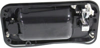 Rear Door Handle Black Bezel with Chrome Lever Right Passenger Side Direct Replacement Compatible with 2003-2009 Hummer H2 HU1521101 25845865