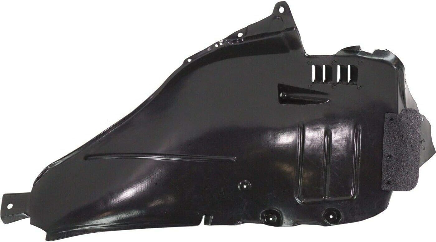 Front Section Fender Liner Left Driver Side Direct Replacement Compatible With 2011-2014 Mercedes Benz CL-Class MB1248184 2166902330