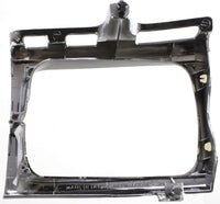AUTOS PARTS PLUS Front Grille Chrome Shell/Painted Black Insert + Head Light Door Bezels Left Driver & Right Passenger Side Direct Replacement Compatible With 1992-1995 Toyota Pickup TO2512116