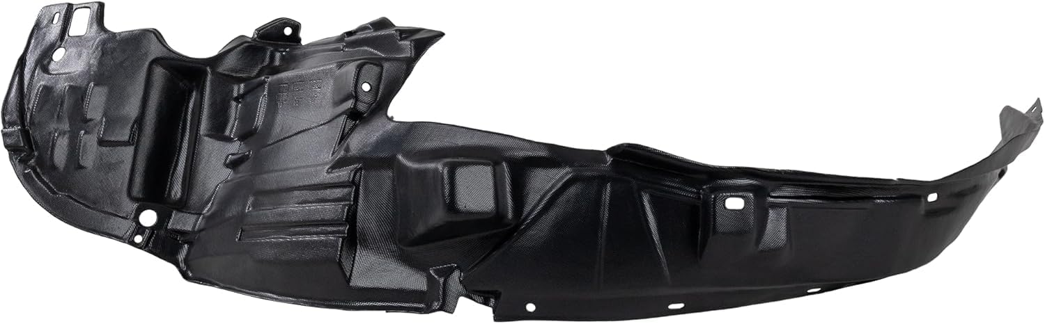 Front Fender Liner Left Driver Side Direct Replacement Compatible With 1999-2004 Honda Odyssey HO1248111 74151S0XA00