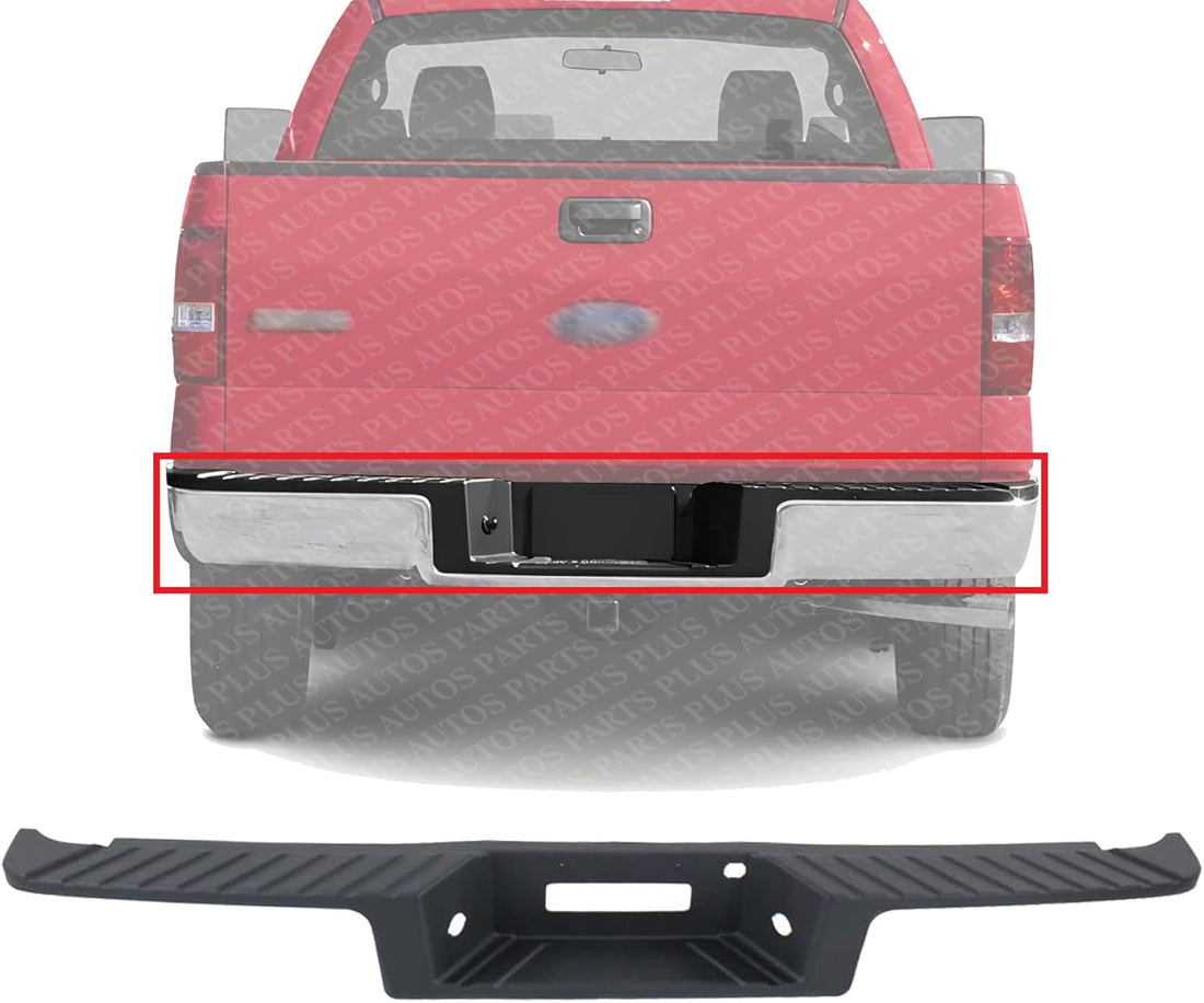Rear Bumper Step Pad Textured Direct Replacement Compatible With 2004-2008 Ford F-150/2006-2008 Lincoln Mark LT FO1191122 7L3Z17B807B