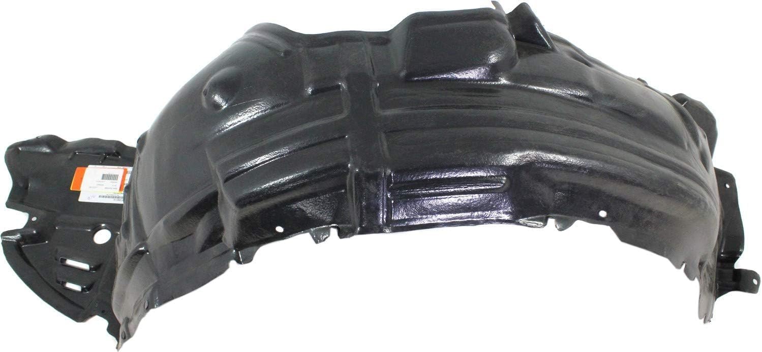 Front Fender Liner Left Driver Side Direct Replacement Compatible with 2006 Lexus GS300 / 2006-2007 GS430 / 2007 GS350 / GS450h LX1250113 5380630090