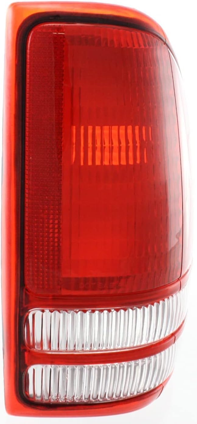 Set Of 2 Tail Light Lens And Housing Right Passenger & Left Driver Side Direct Replacement Compatible With 1997-2004 Dodge Dakota CH2801126 CH2800126 55055112 55055113
