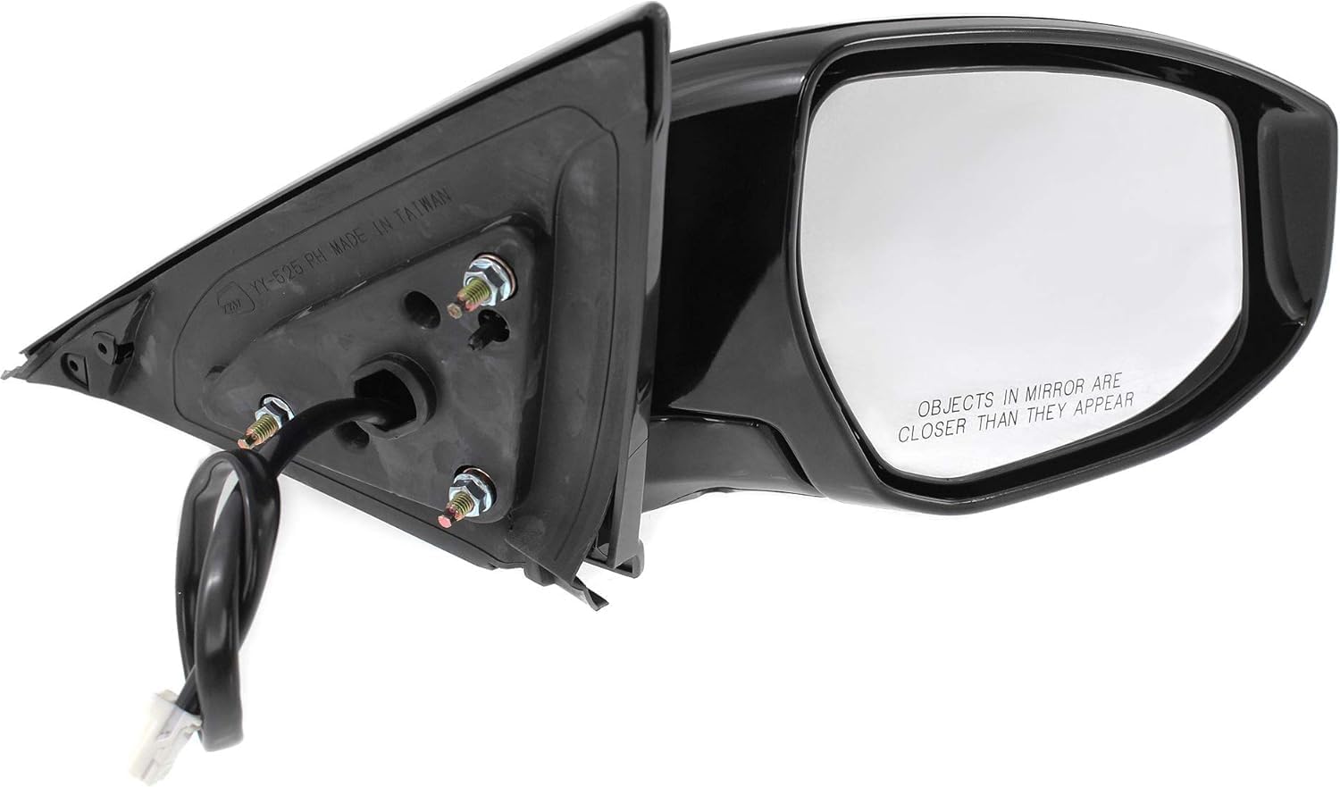 Front Power Mirror Heated Primed Right Passenger Side Direct Replacement Compatible With 2016-2023 Nissan Maxima NI1321258 963019DD1C-PFM 963014RA1C-PFM