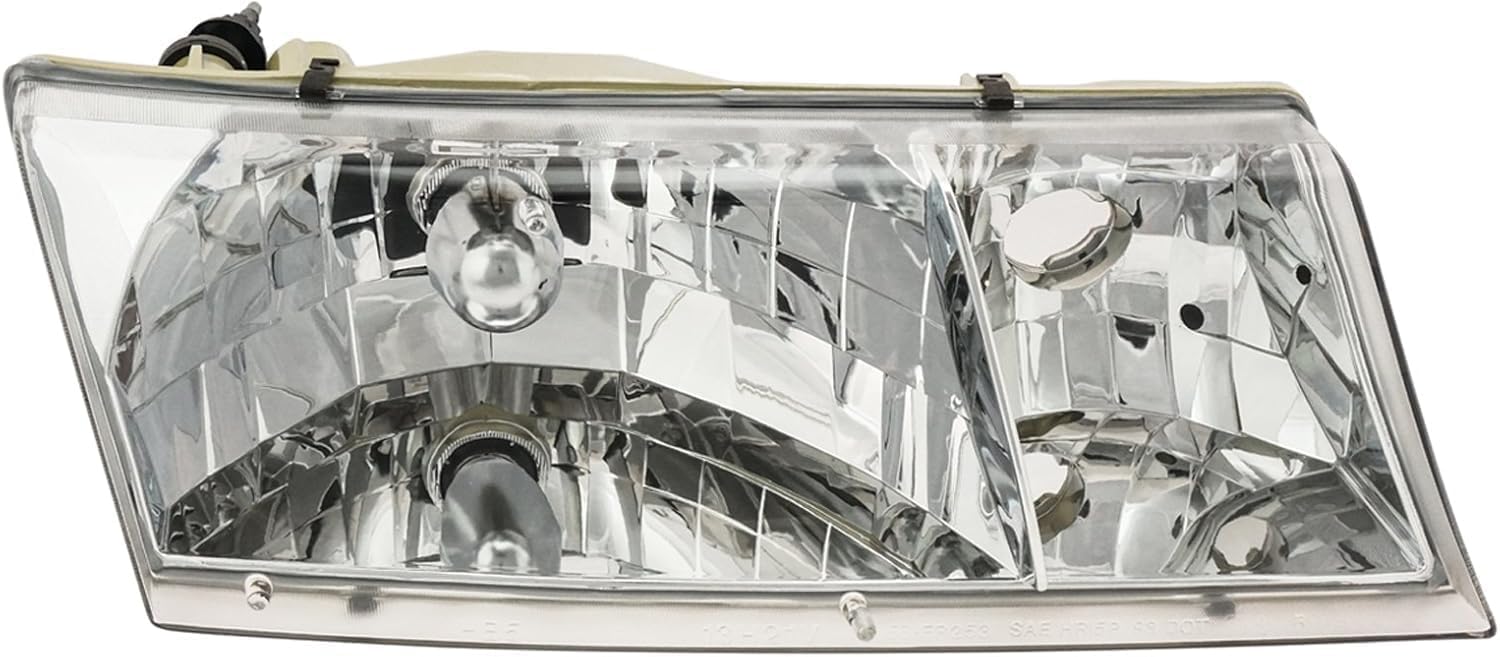 Set Of 2 Front Headlight Assembly Right Passenger & Left Driver Side Direct Replacement Compatible With 1998-2002 Mercury Grand Marquis FO2503149 FO2502149 YW3Z13008BB YW3Z13008CB