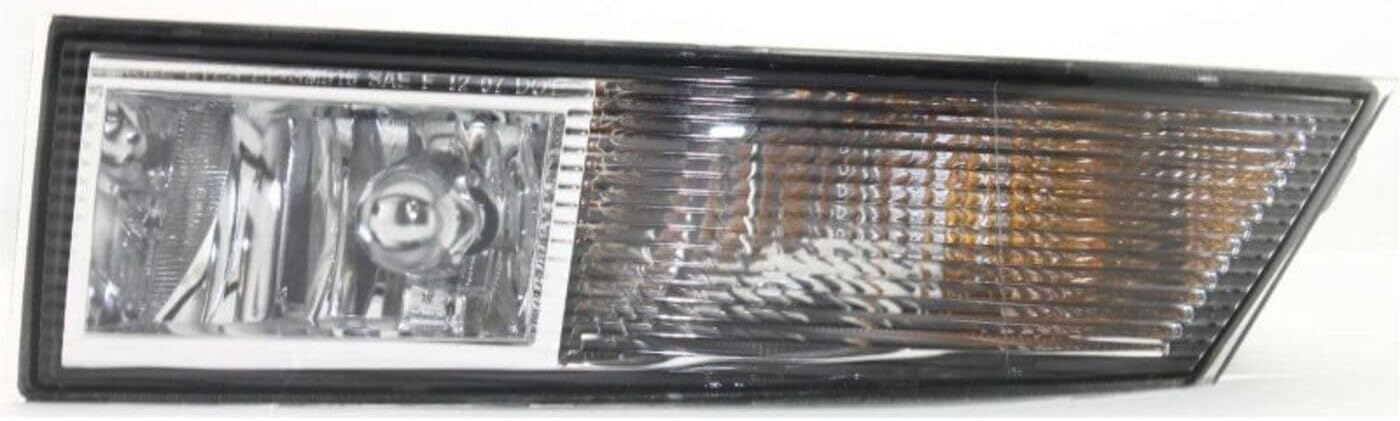 Front Fog Light Assembly Left Driver Side Direct Replacement Compatible With 2007-2014 Cadillac Escalade-ESV / 2007-2014 Escalade / 2007-2013 Escalade-EXT GM2592163 10383562