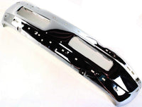 Front Bumper Face Bar Chrome Steel + Inner Brackets Left Driver & Right Passenger Side Direct Replacement Compatible With 1997-2001 Dodge Ram 1500/1997-2002 2500 3500 CH1002256