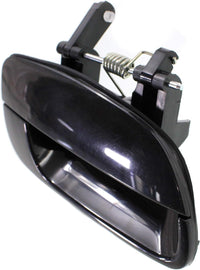 Rear Exterior Door Handle Smooth Black Right Passenger Side Direct Replacement Compatible with 2001-2006 Hyundai Elantra HY1521102 836602D000