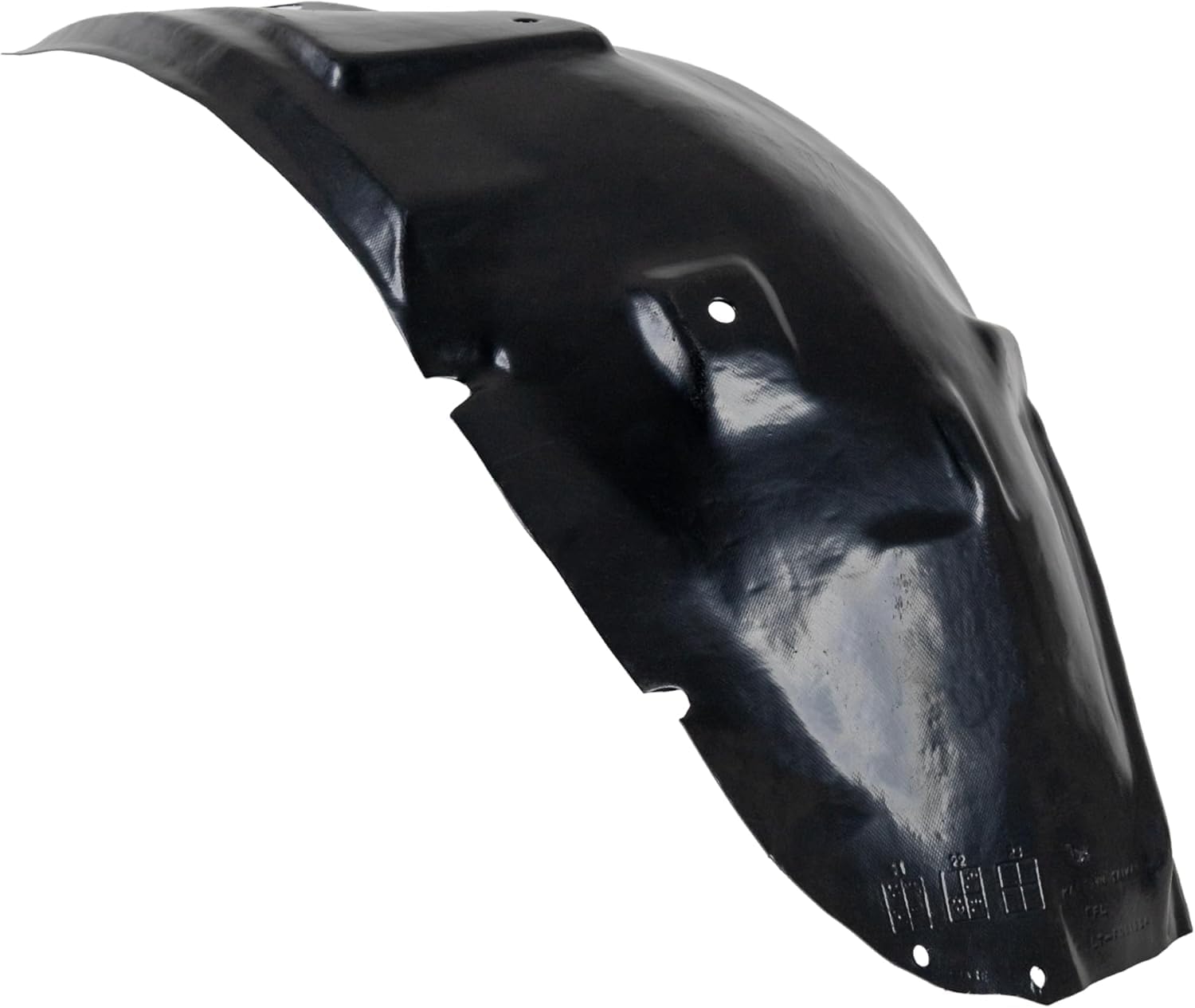 Front Section Fender Liner Right Passenger Side Direct Replacement Compatible With 2005-2009 Ford Mustang FO1251129 5R3Z16102AA