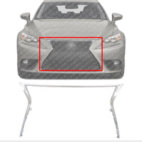 Front Grille Molding Chrome Direct Replacement Compatible With 2014-2016 Lexus IS200T / IS250 / IS300 / IS350 LX1202105 5271153061