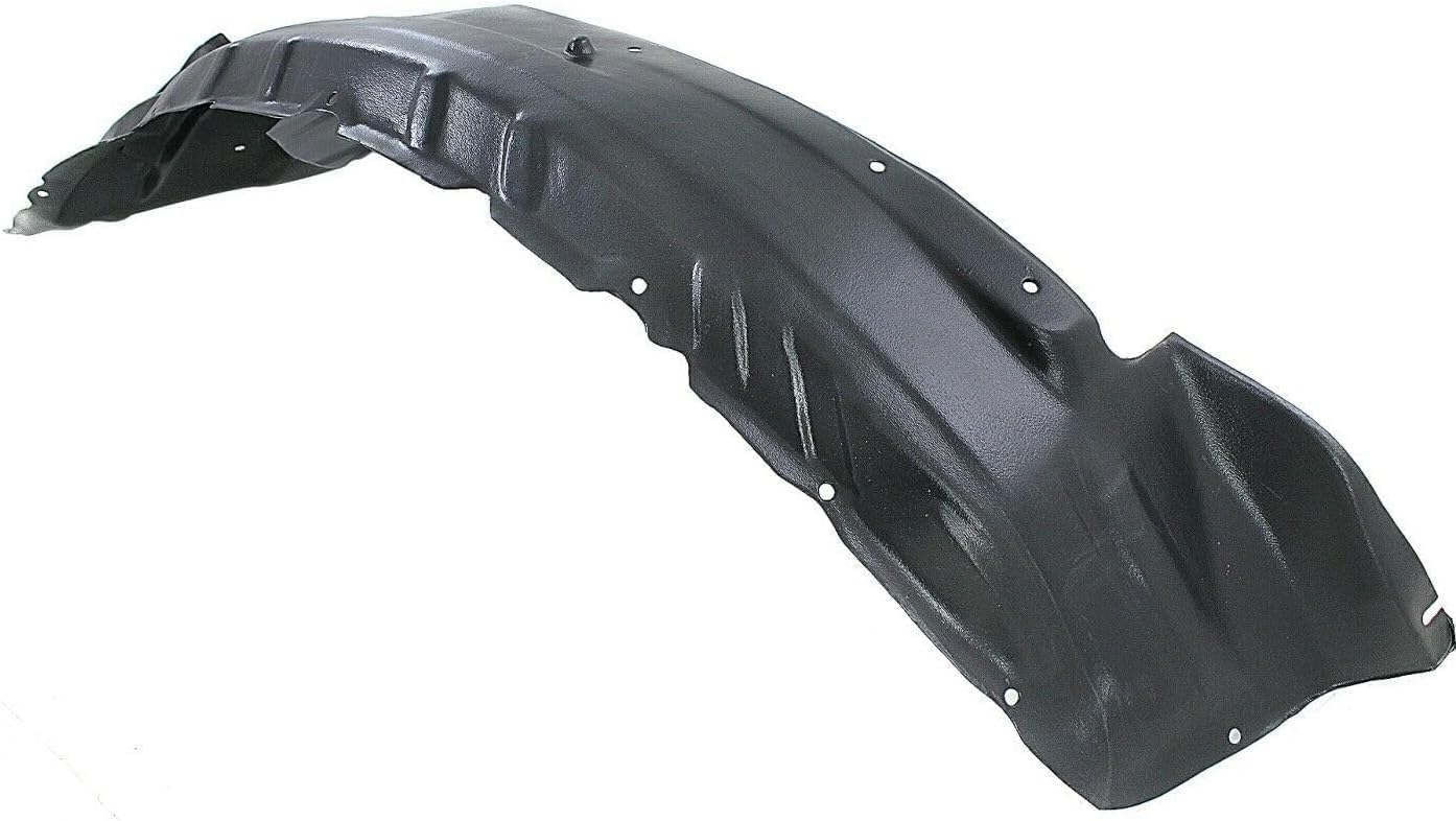 Front Fender Liner Left Driver Side Direct Replacement Compatible With 2001-2002 Mitsubishi Montero MI1248112 MR508125
