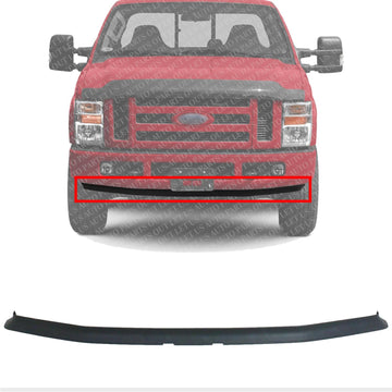 Front Bumper Lower Valance Spoiler Textured Direct Replacement Compatible with 2008-2010 Ford F-Series FO1093114 8C3Z17626AA