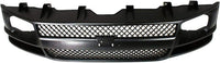 Front Grille Black Shell & Insert Direct Replacement Compatible With 2003-2017 Chevrolet Express/GMC Savana Van 1500 2500 3500 GM1200538 22816424