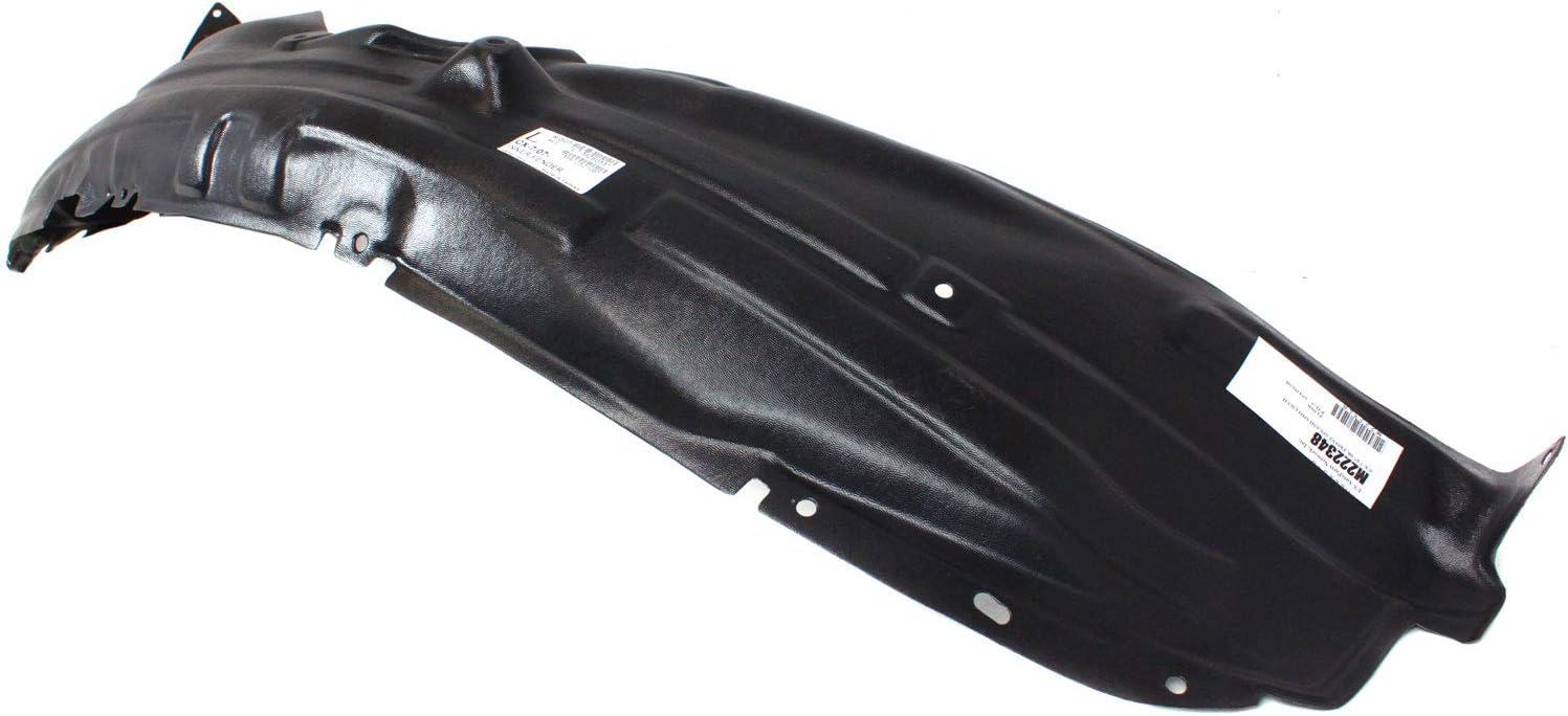 Front Fender Liner Left Driver Side Direct Replacement Compatible With 2007-2009 Mazda CX-7 MA1250106 EG2156141A