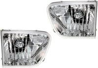 Set Of 2 Front Headlight Assembly Right Passenger & Left Driver Side Direct Replacement Compatible With 1998-2001 Mercury Mountaineer FO2502189 FO2503189 F87Z13008BF F87Z13008AF
