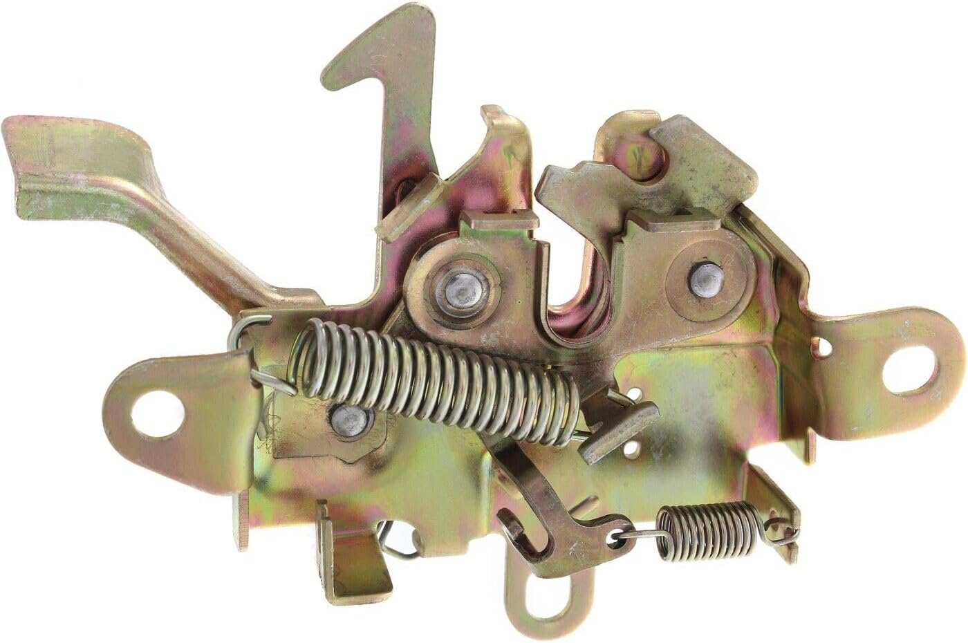 Front Hood Latch Lock Steel Without Theft Deterrent Direct Replacement Compatible with 1998-2002 Toyota Corolla TO1234109 5351002040