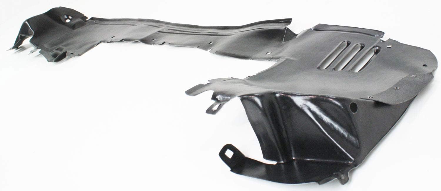 Front Fender Liner Rear Section Left Driver Side Direct Replacement Compatible With 2000-2002 Mercedes Benz CLK-Class MB1248134 2086985330