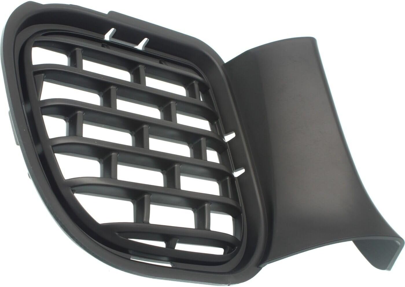 Set Of 2 Front Bumper Grille Air Intake Textured Left Driver & Right Passenger Side Direct Replacement Compatible With 2015-2023 Dodge Challenger CH1039187 CH1038187 68259762AB