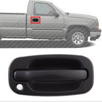 Front Exterior Door Handle Textured Right Passenger Side Direct Replacement Compatible with 1999-2006 Chevrolet Silverado/GMC Sierra GM1311129 15034986