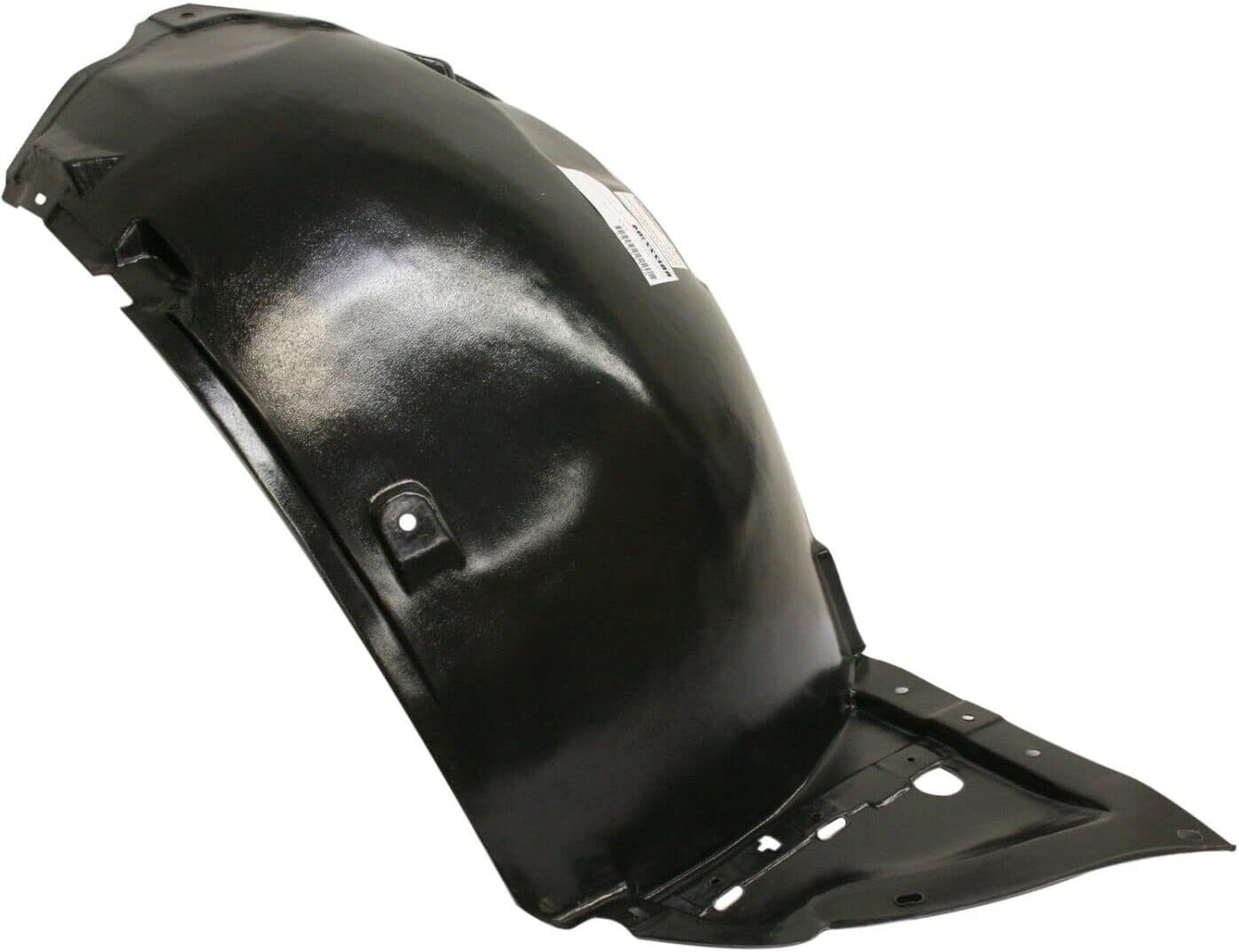 Set Of 2 Front Section Fender Liner Left Driver & Right Passenger Side Direct Replacement Compatible With 2007-2008 Infiniti G35 / 2010-2013 G37 / 2011-2012 G25 / 2015 Q40 IN1249119