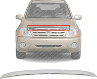 Front Grille Upper Molding Chrome Direct Replacement Compatible With 2001-2005 Suzuki Grand Vitara SZ1217103 7211265D100PG