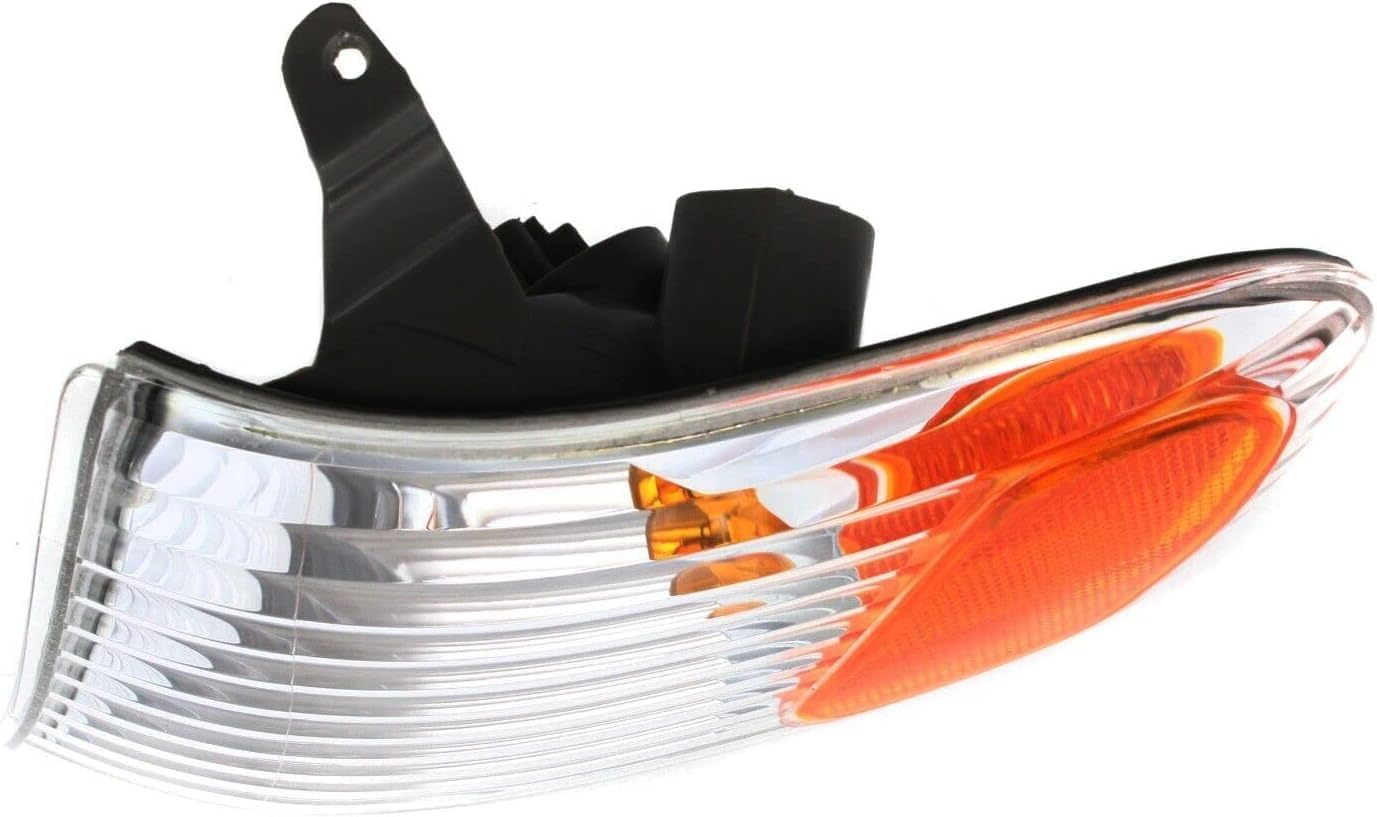 Front Corner Light Assembly Plastic Left Driver Side Direct Replacement Compatible With 2001-2002 Toyota Corolla TO2530137 8152002070