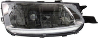 Front Head Lights Assembly + Corner Lamps Plastic Left Driver & Right Passenger Side Direct Replacement Compatible With 1999-2001 Toyota Solara TO2503131 TO2502131 TO2520159 TO2521159