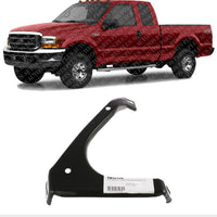 Front Bumper Bracket Left Driver Side Direct Replacement Compatible With 2001-2004 Ford F-Series FO1066149 1C3Z17B750BB