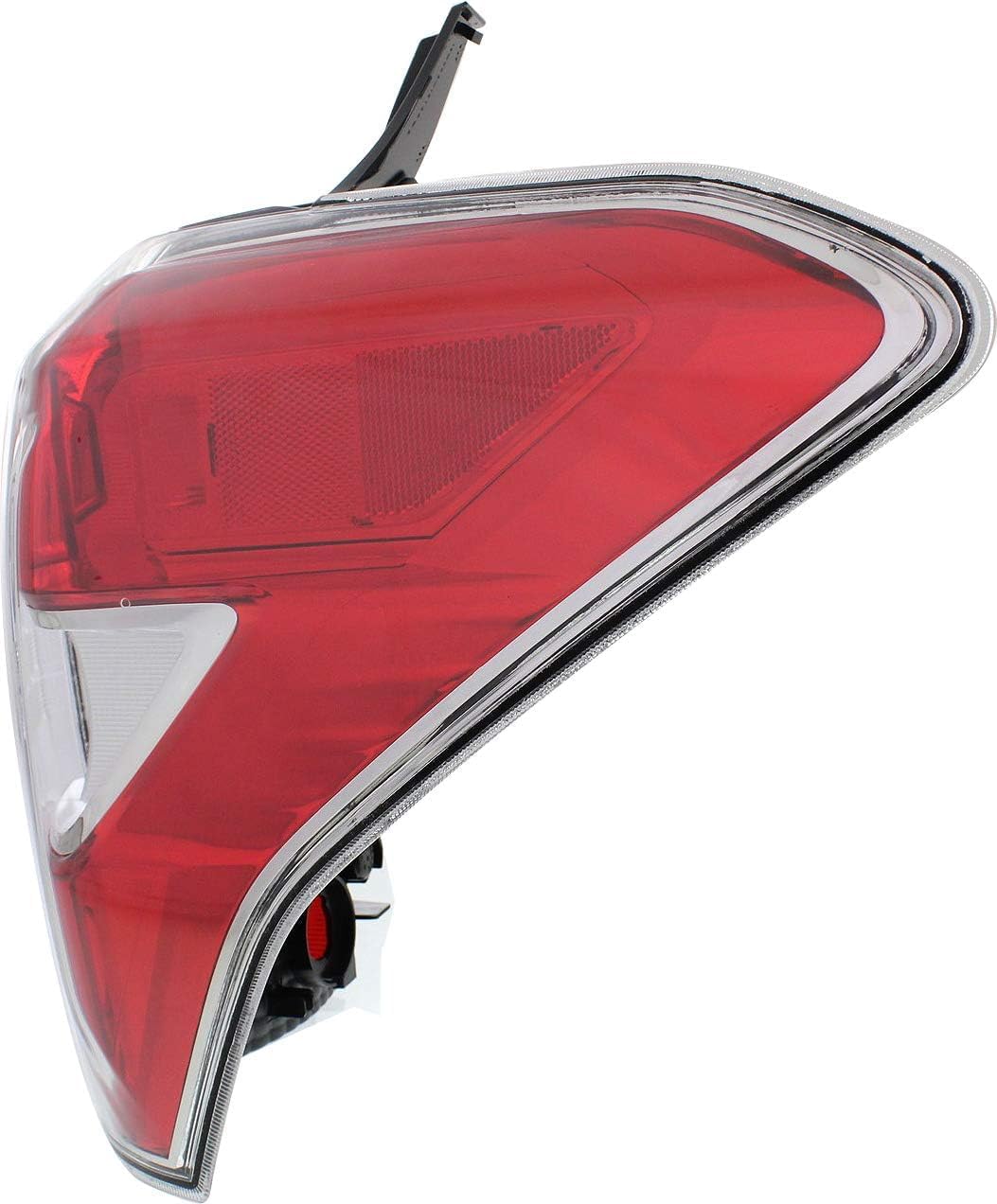 Tail Light Lens and Housing Right Passenger Side Direct Replacement Compatible With 2014-2016 Subaru Forester SU2819105 84912SG041